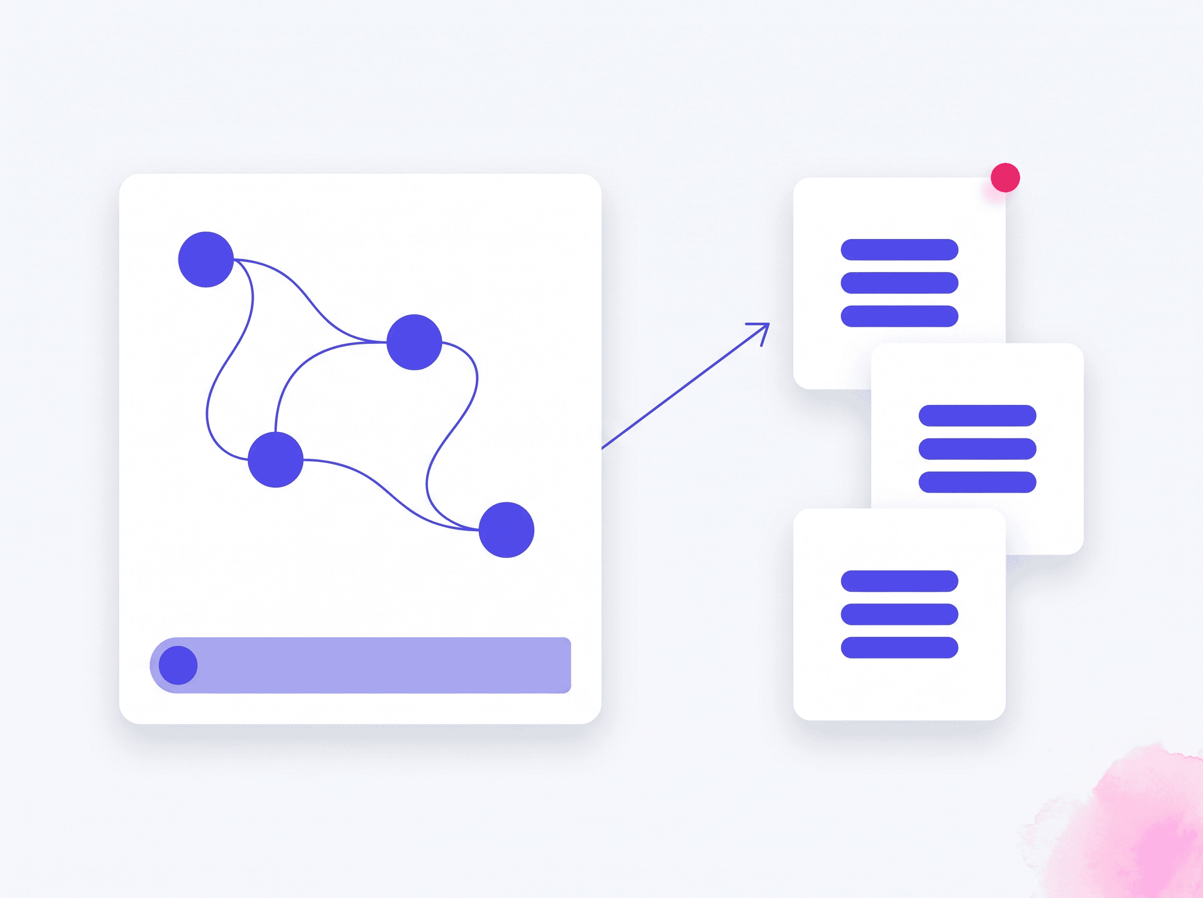 Fluxo salvo como receita reutilizável, com novo input e novo output