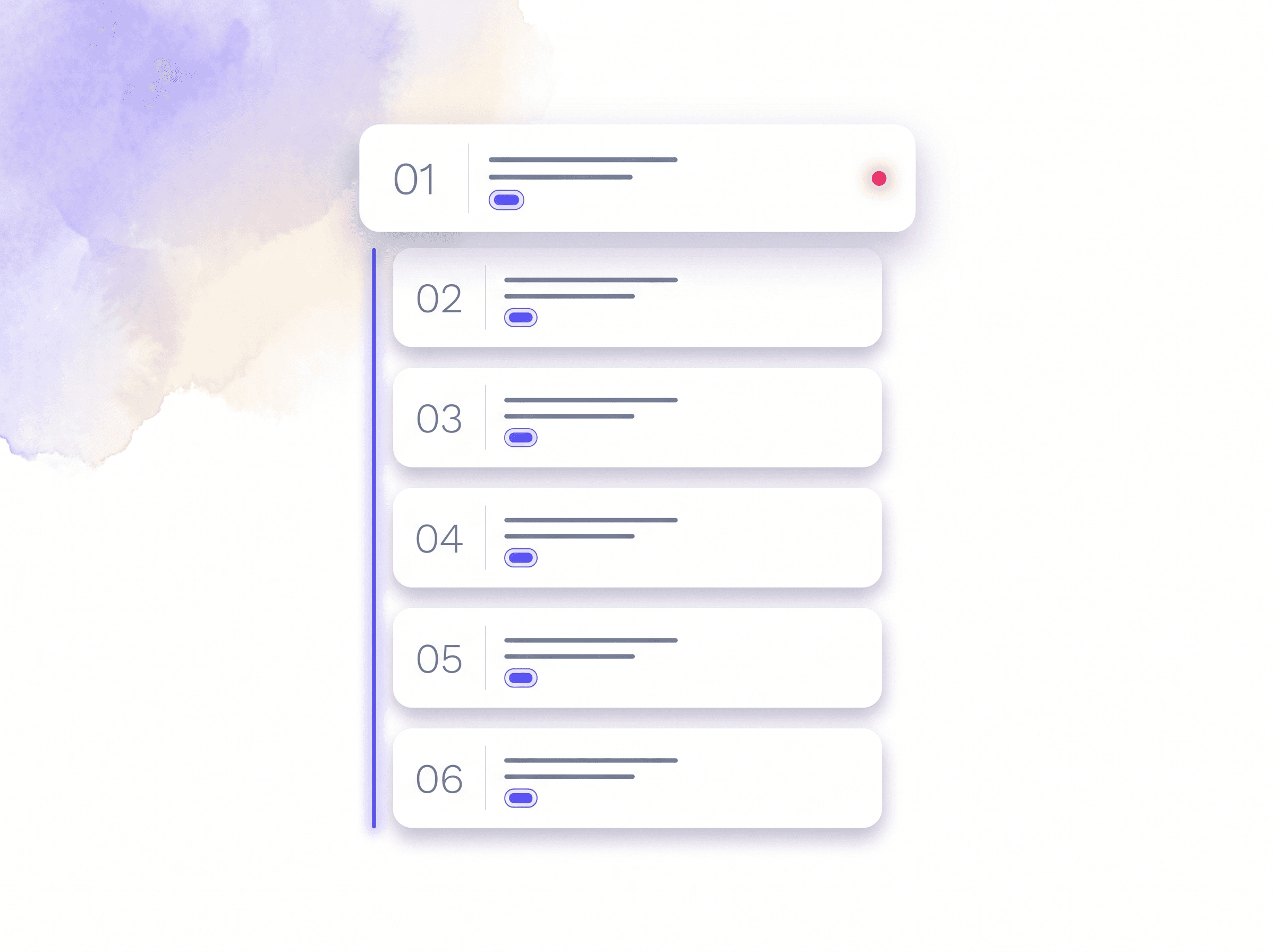 Fila de 30 ideias de conteúdo ranqueadas por potencial, com formato e rede sugeridos ao lado de cada uma